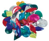 JEWELS ASST SHAPES & COLOURS -15g assorted