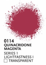 PAINT ACRYLIC LIQUITEX ARTIST 400ML SPRAY CAN QUINACRIDONE MAGENTA NETT  *Hazardous*
