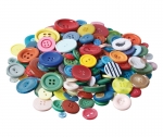 BUTTONS BASIC STANDARD ASSORTED SIZES 600G